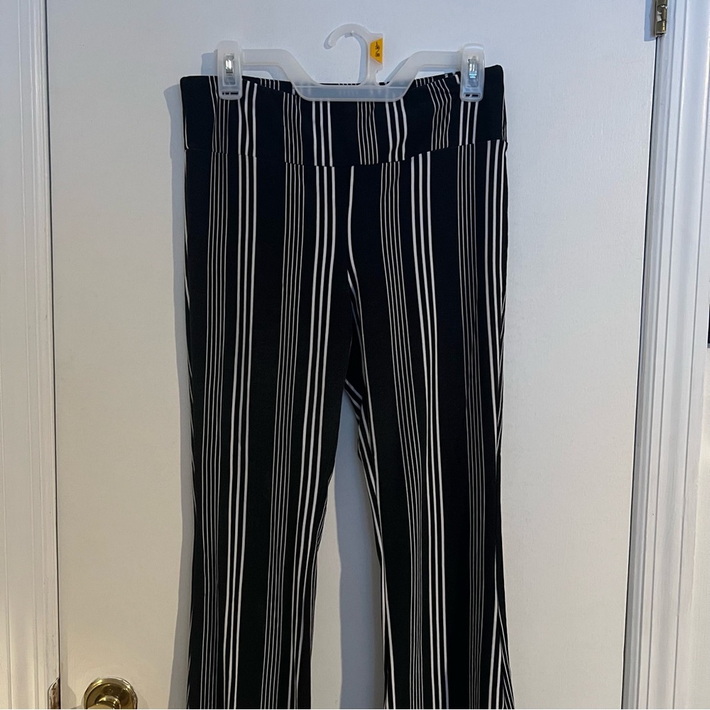 SOLD - Striped Flare Pants